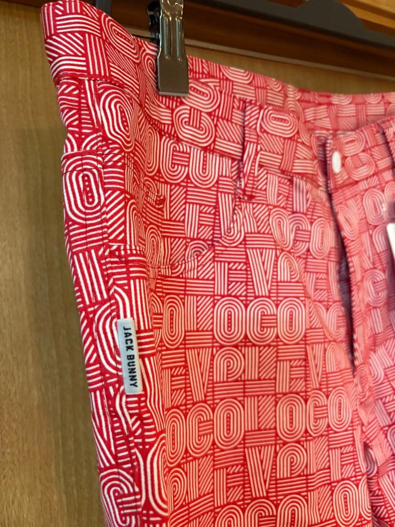 【新品】Jack Bunny ロゴプリントパンツ サイズ6