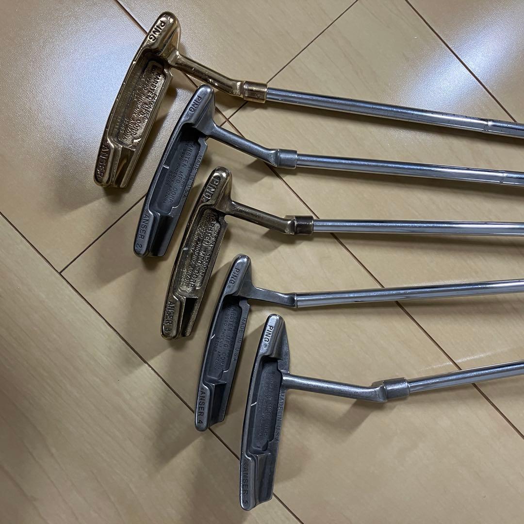 PING オールドアンサーシリーズ5種5本セット 初代・2・3・4・5