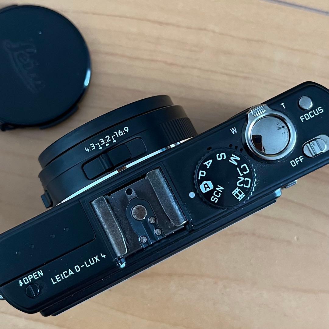 美品 Leica D-LUX4 ライカ デジタルカメラ レザーケース付