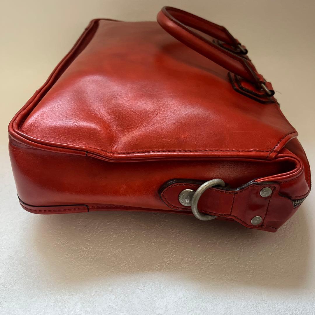 ●エルゴポック　2way ビジネス　バック　ショルダー　バッグ　オールレザー