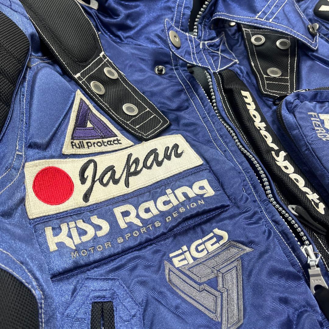 【希少】KISS RACING TEAM キスレーシングジャケット L 烈風