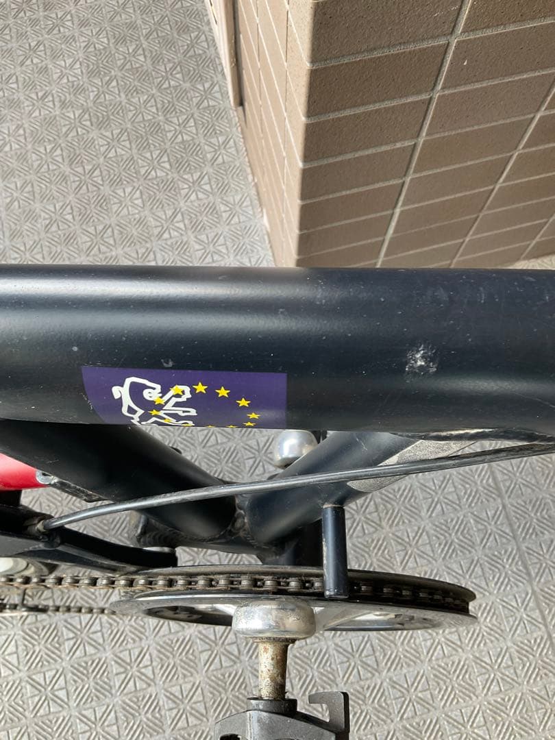 PEUGEOT 折りたたみ自転車 ブラック