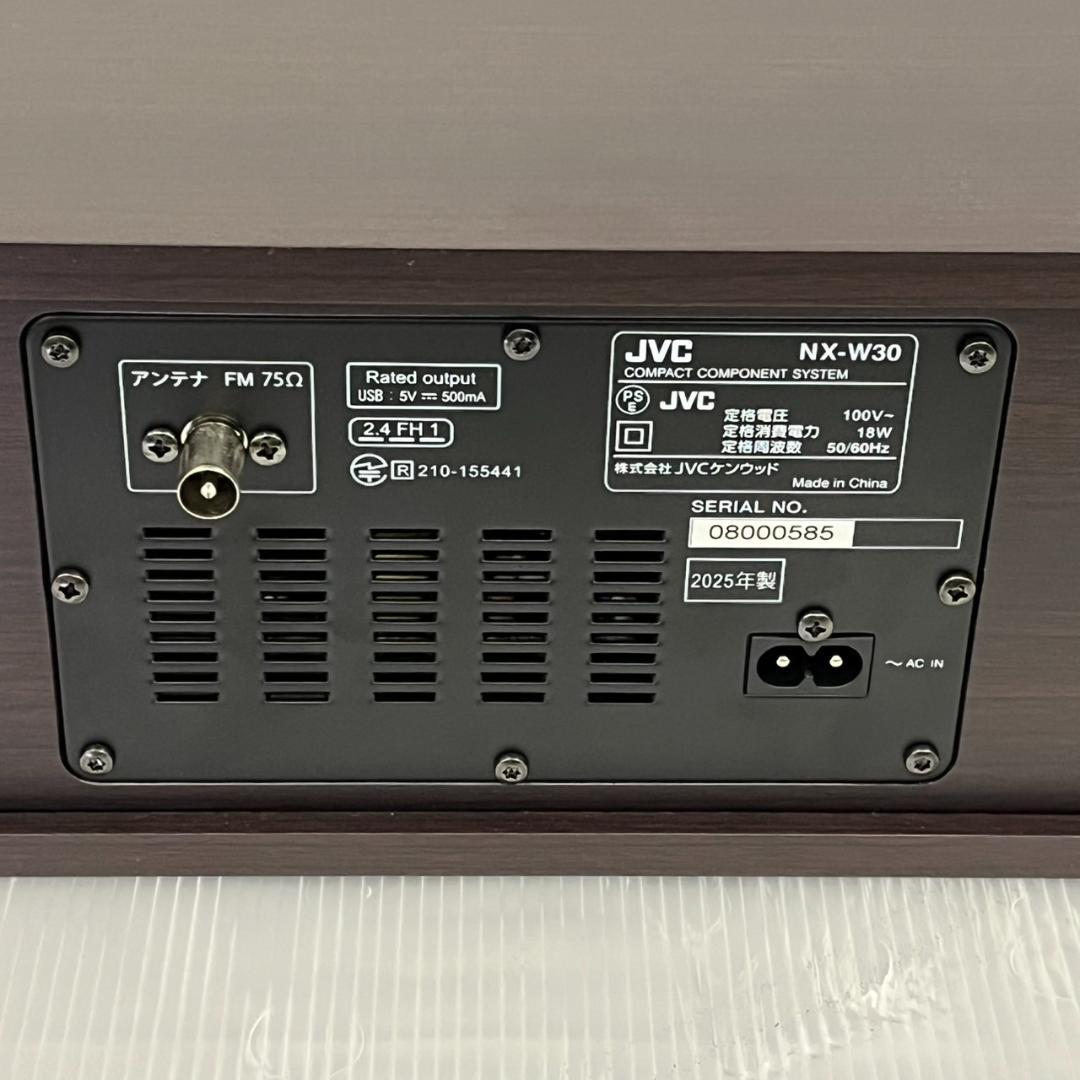 k*a様 【中古】JVC NX-W30 コンパクトコンポーネントシステム オーデ