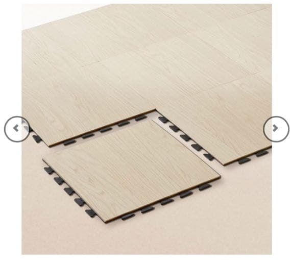 ニトリ ジョイントウッド アイボリー 88枚 最終値下げ！！