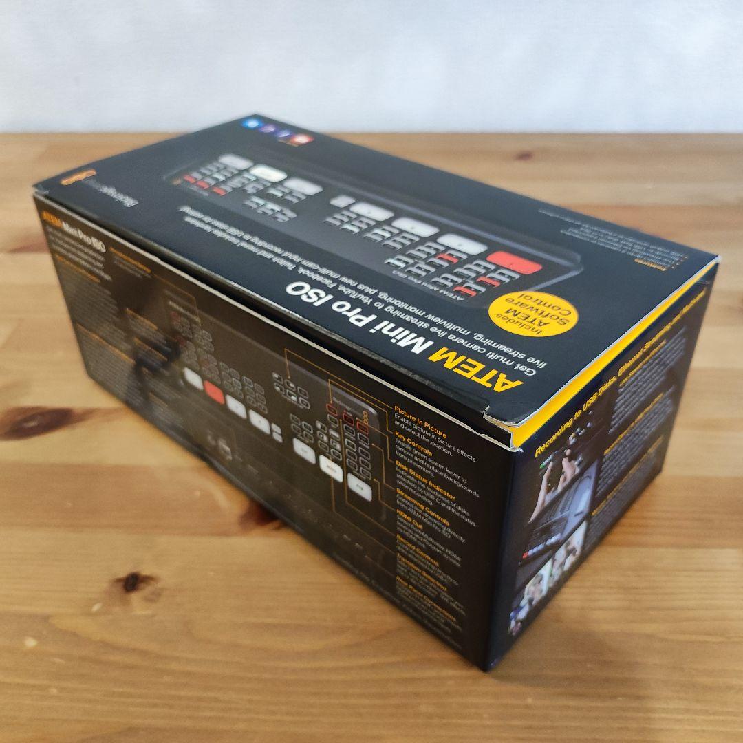 分配器・切替器 ATEM MINI pro ISO BlackMagic Design