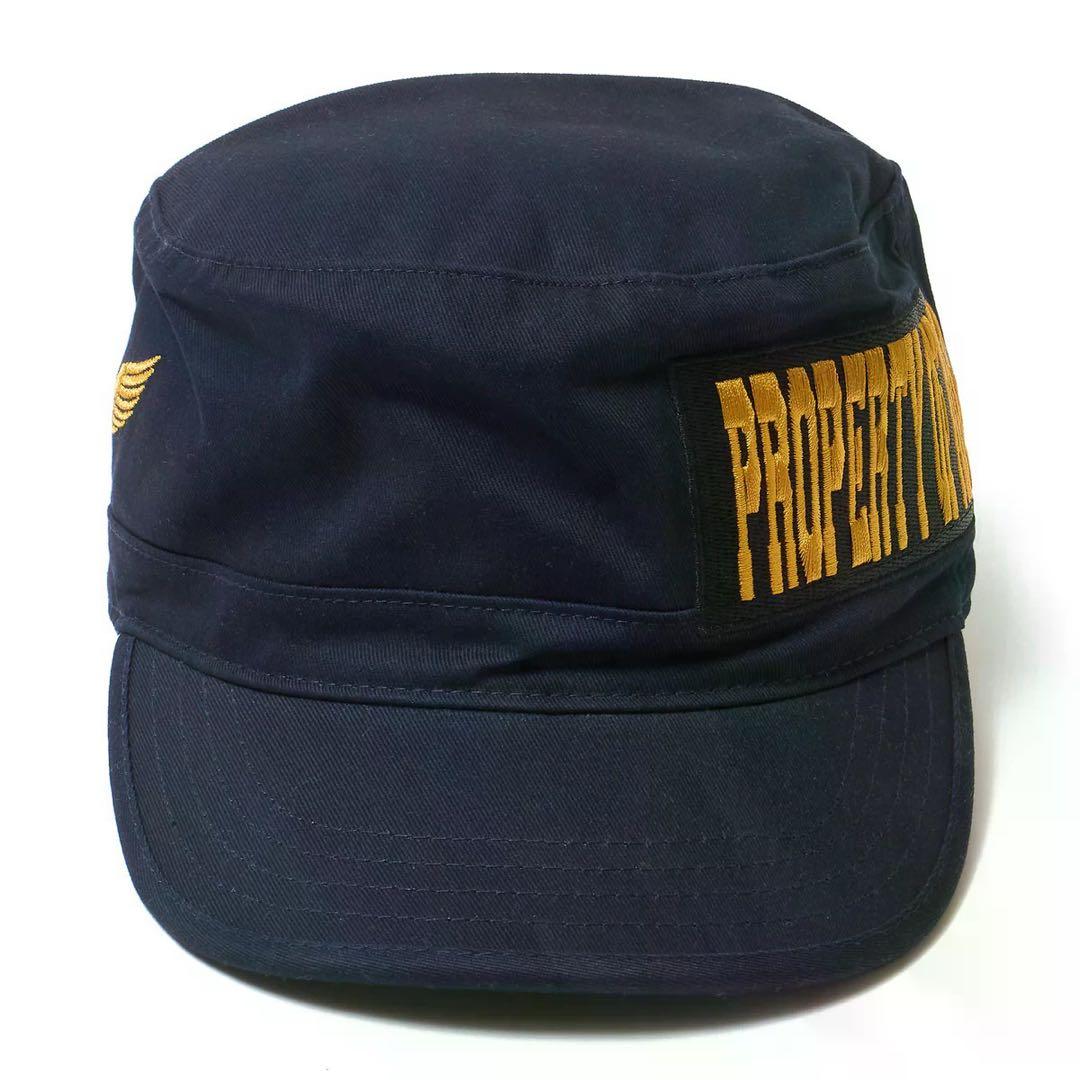 PROPERTY OF AFB ワークキャップ ネイビー