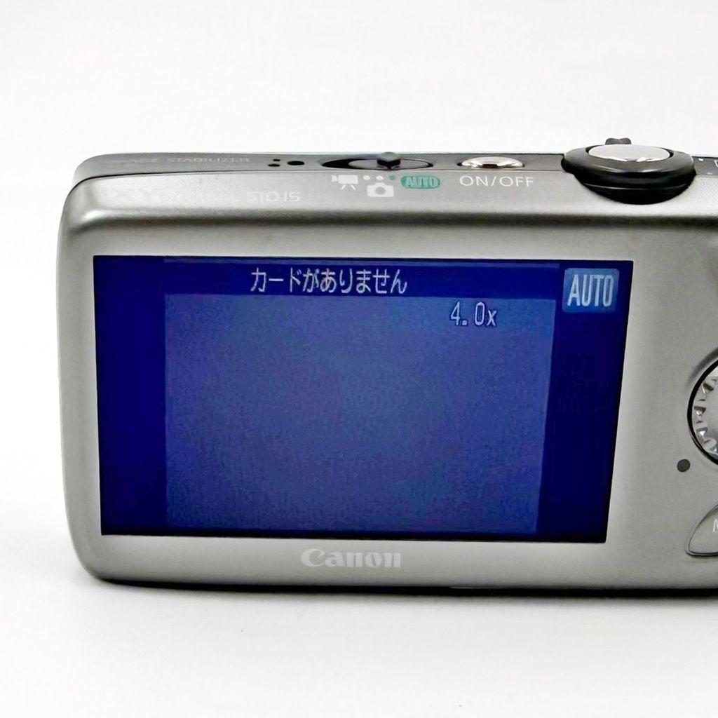 キヤノン IXY DIGITAL 510 IS ブルー コンデジ カメラ 中古