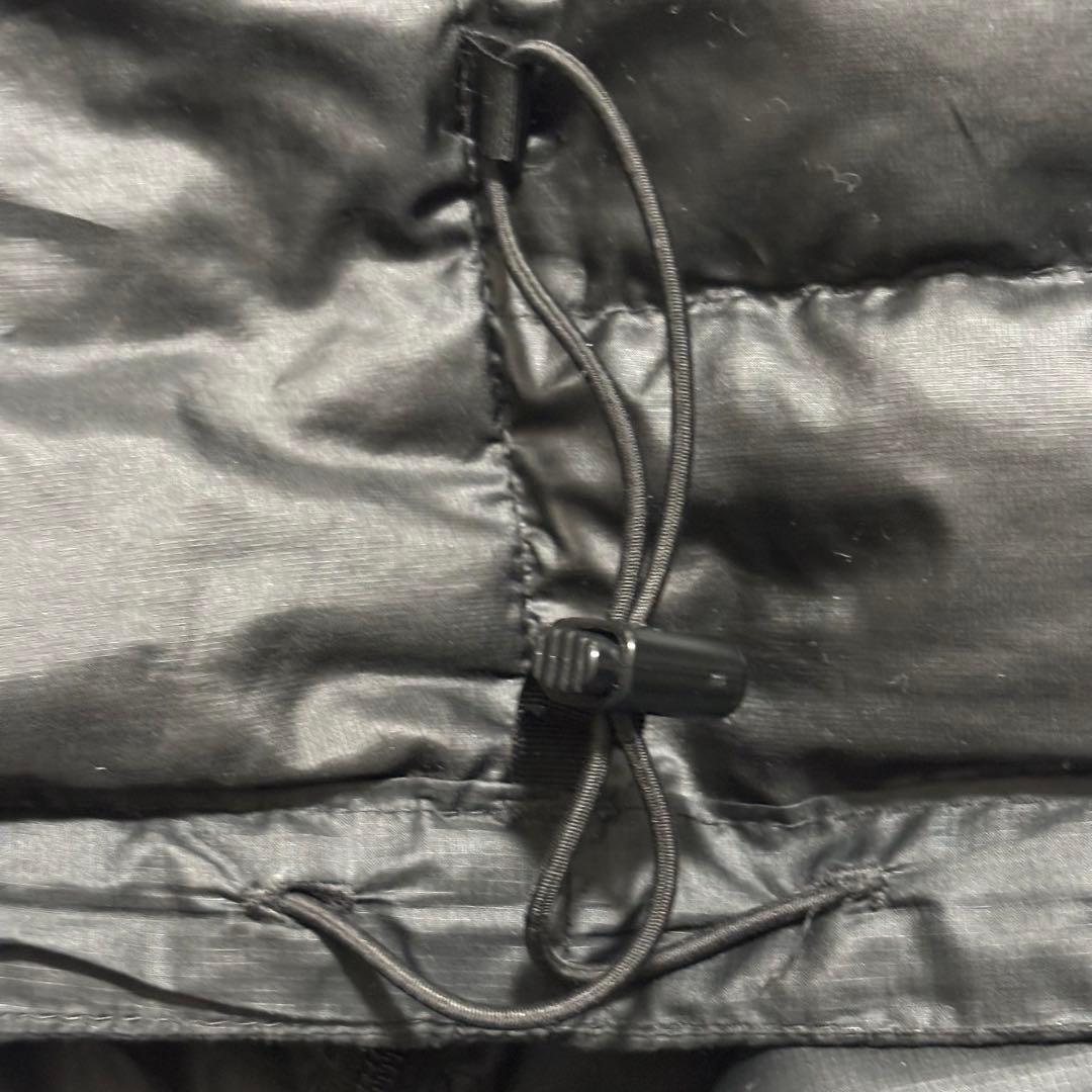 【美品】patagonia ダウンセーターフーディ Sサイズ ブラック