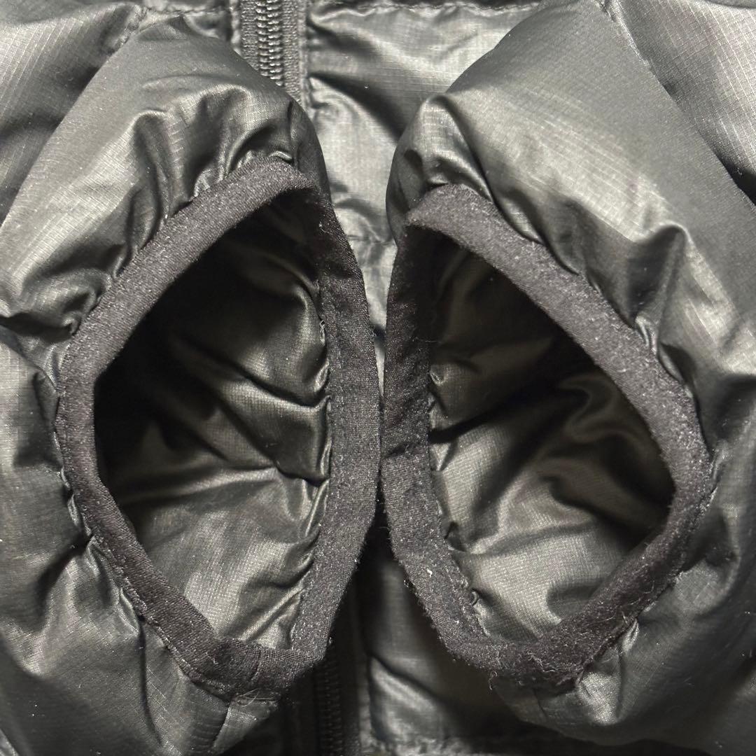 【美品】patagonia ダウンセーターフーディ Sサイズ ブラック