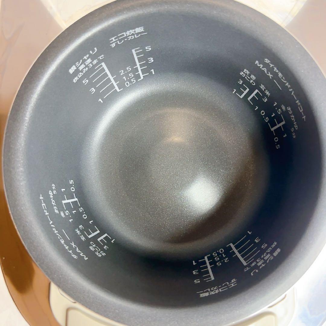 パナソニック炊飯器5.5合可変圧力IH式Wおどり炊き SR-MPW100-W