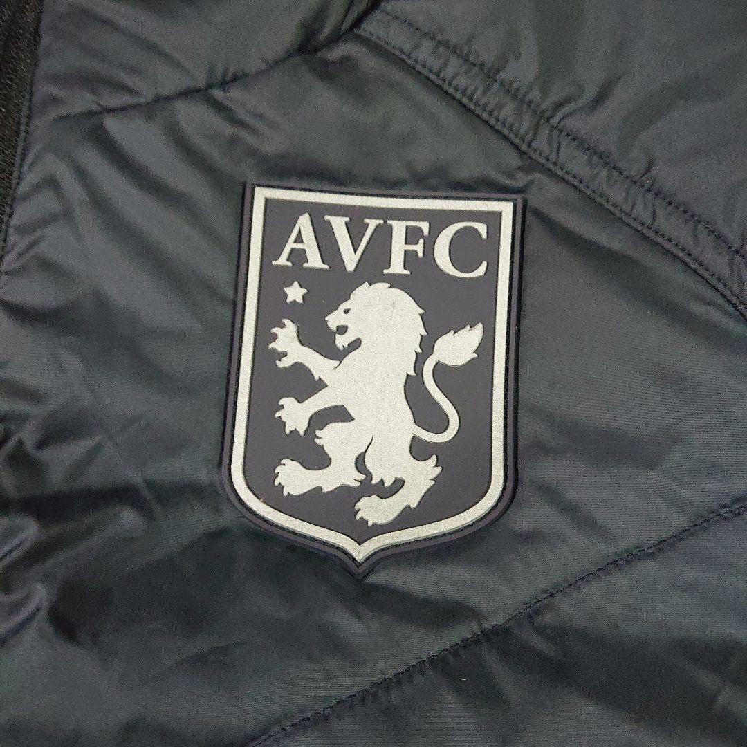 新品Kappa Aston Villa中綿パデッドジャケット黒