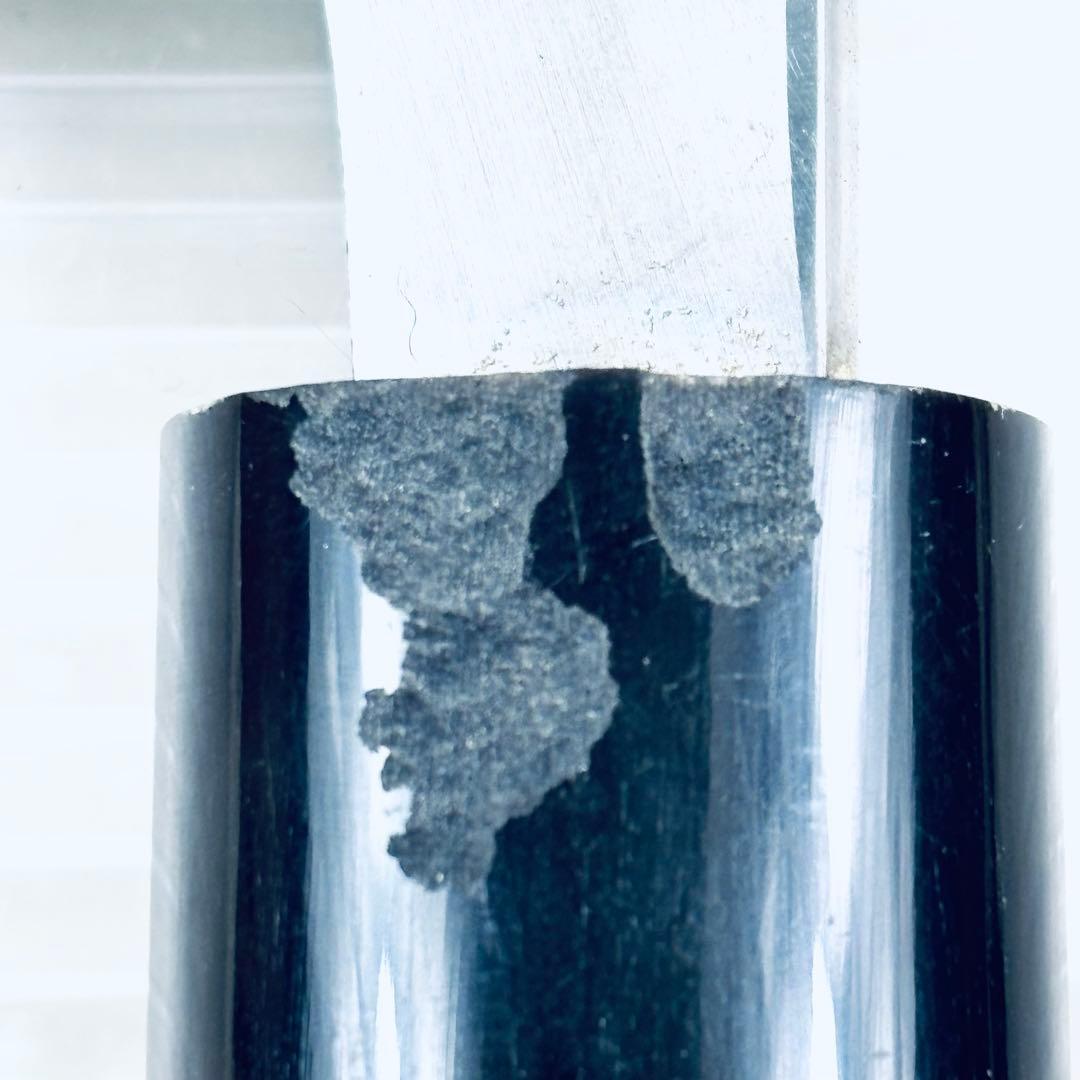 新潟三条　忠房　鋼　出刃包丁　大型　本水牛　刃渡り23cm