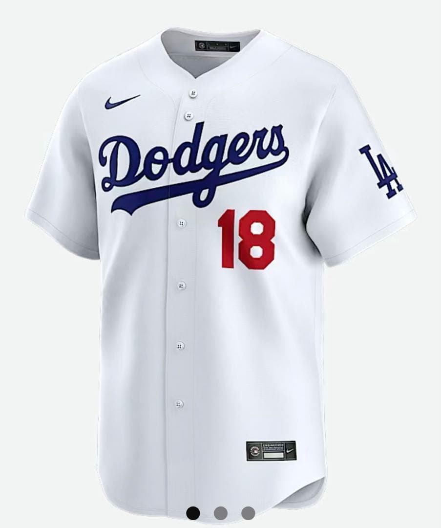 Nike Dodgers ユニフォーム YAMAMOTO 18
