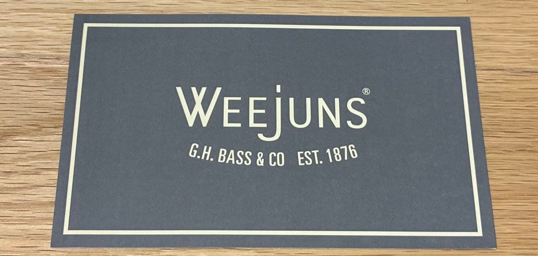 G.H.BASS ジーエイチバス LARSON ラーソン ブラック 26.5