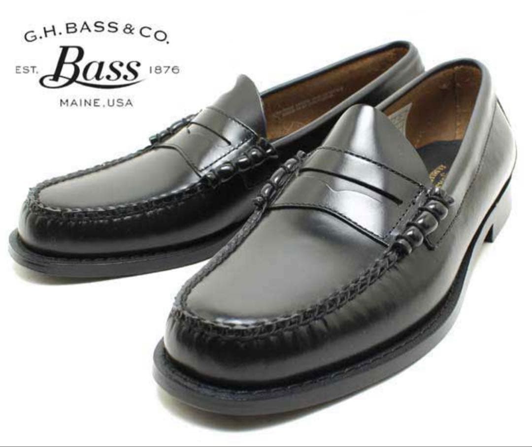 G.H.BASS ジーエイチバス LARSON ラーソン ブラック 26.5