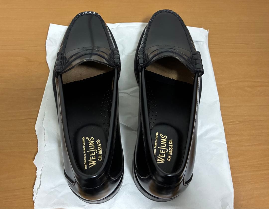 G.H.BASS ジーエイチバス LARSON ラーソン ブラック 26.5