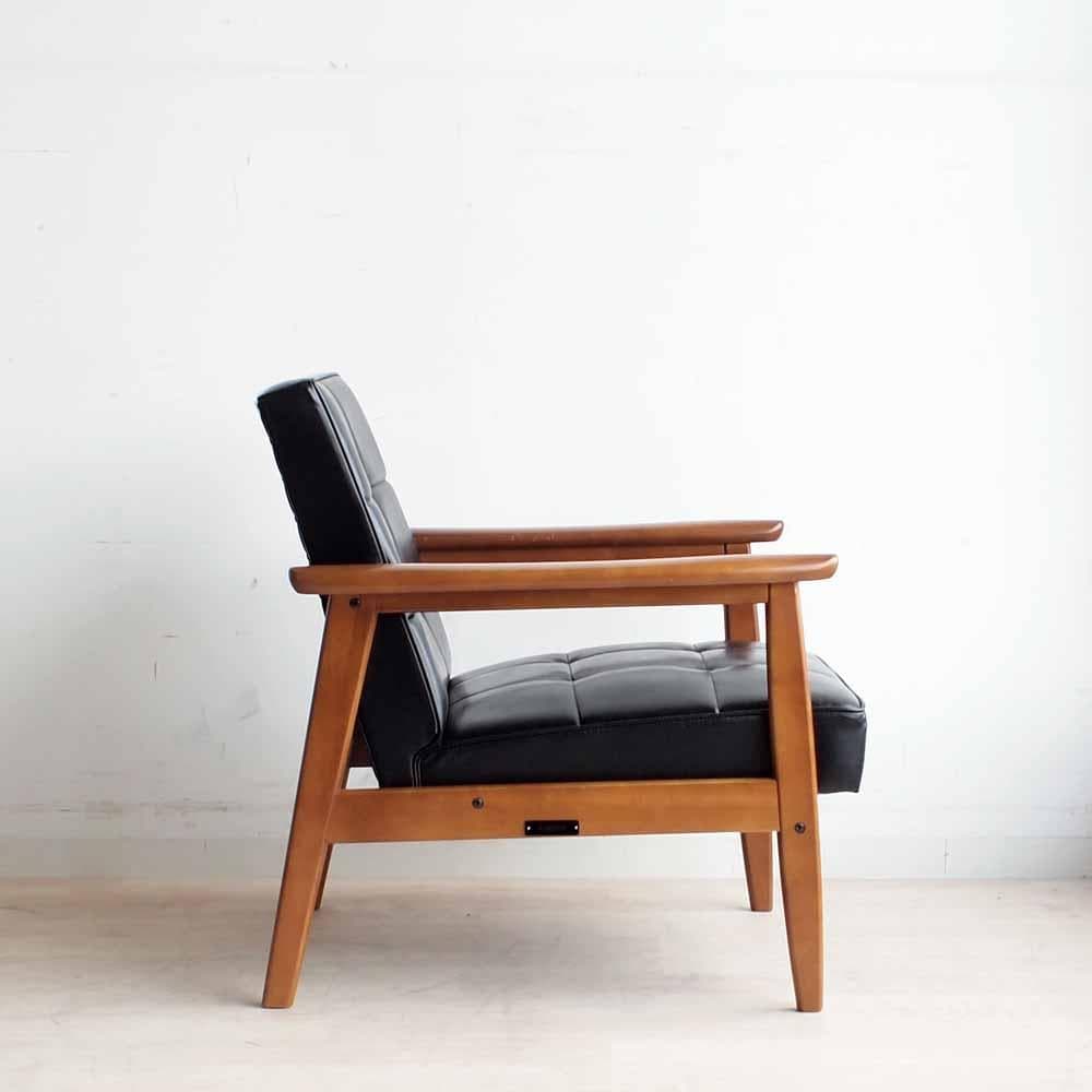 カリモク60 Kチェア 1シーター スタンダードブラック ZR24268