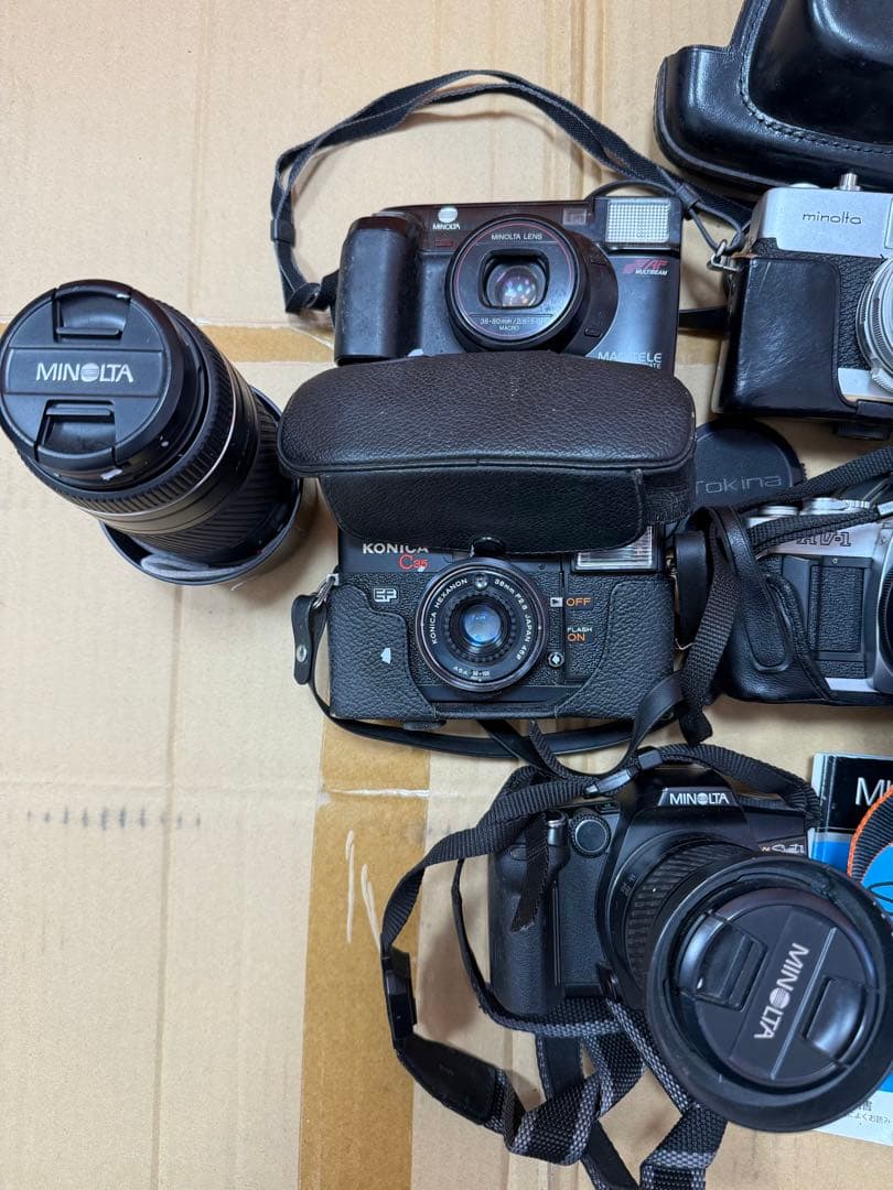 フィルムカメラセット Sony Minolta Konica