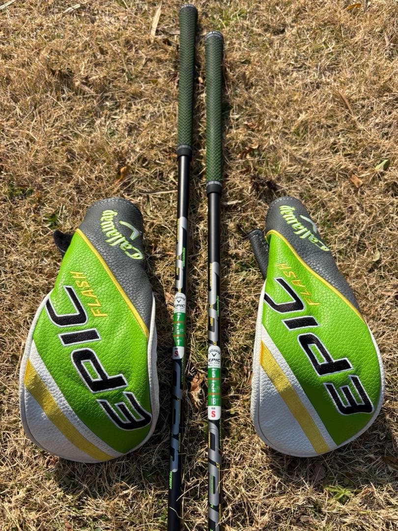 【名器2本セット】 Callawayエピックフラッシュスター 5W・7W