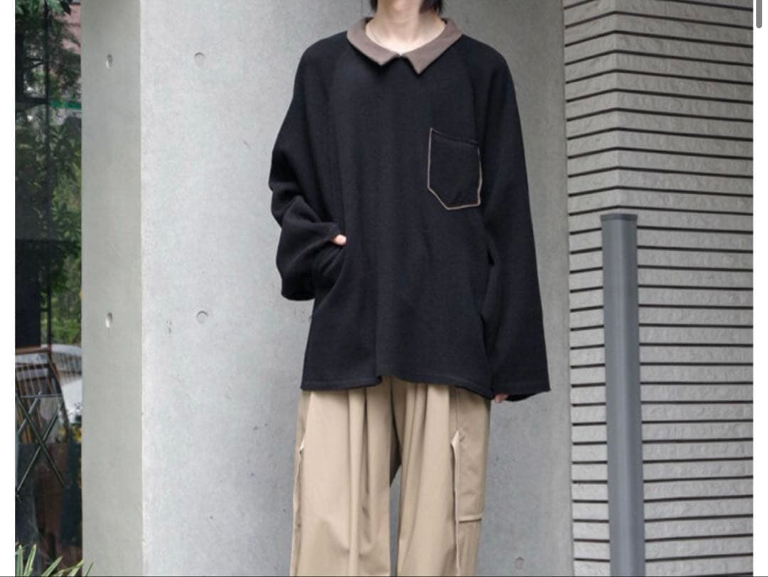 トップス EMAM25AW REGULAR COLLAR PULLOVER