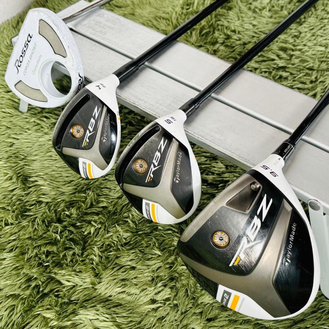 テーラーメイド RBZステージ2 12本セット メンズゴルフ 初心者 入門 人気