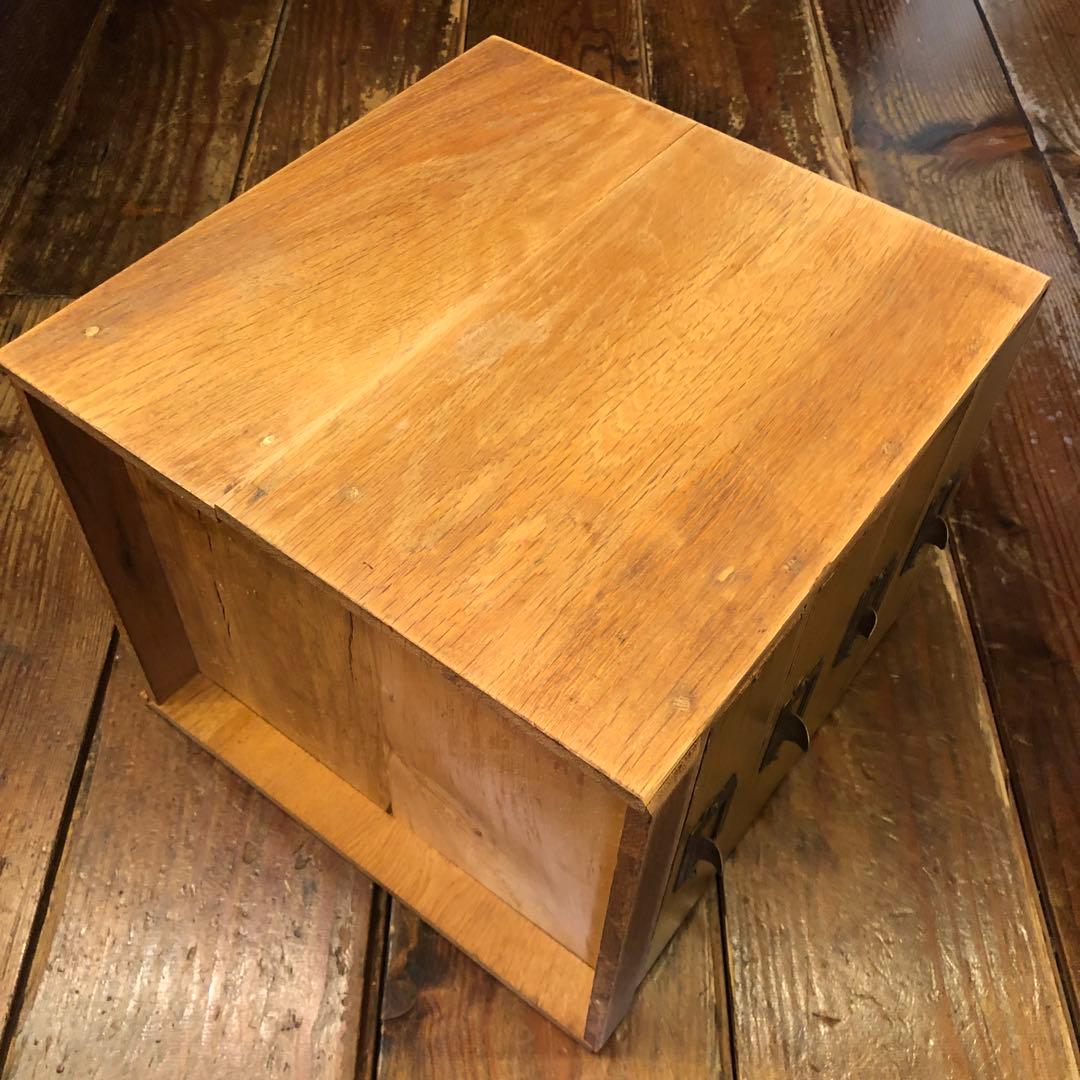 ビンテージ  小引き出し 4段 古家具　古道具