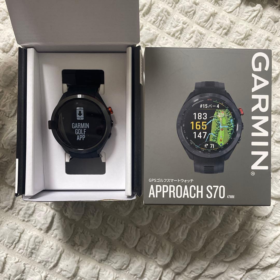 GARMIN APPROACH S70 GPSゴルフスマートウォッチ 47MM