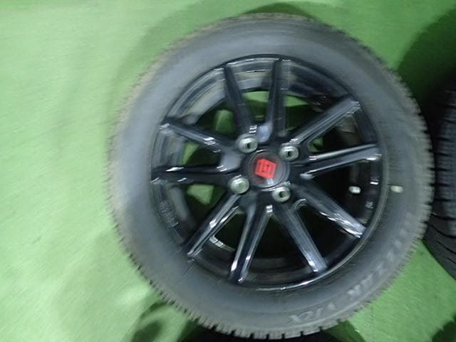 B1084【送料無料】スタッドレスタイヤ 155/65R14 4本セット