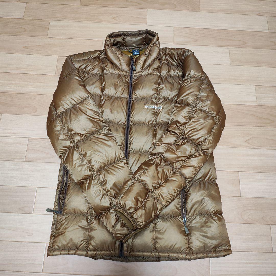 モンベル　スペリオダウンジャケット　ブラウン 品番1101661