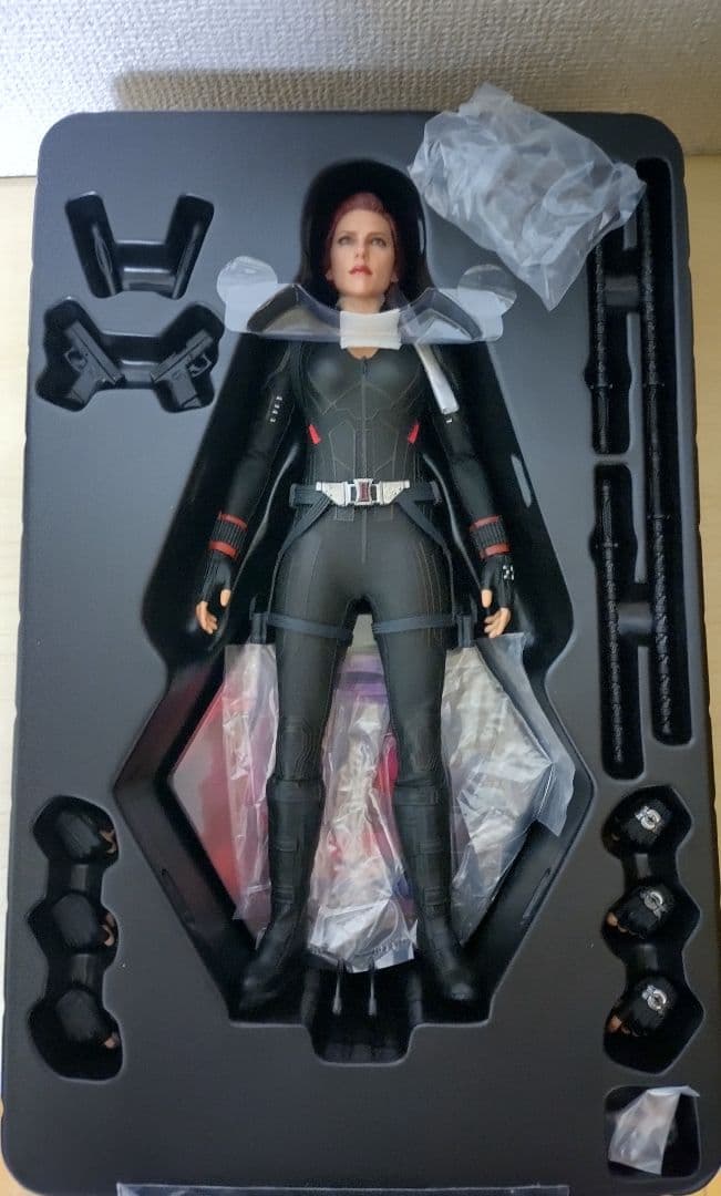 ムービーマスターピース　ホットトイズ　 ブラックウィドウ フィギュア
