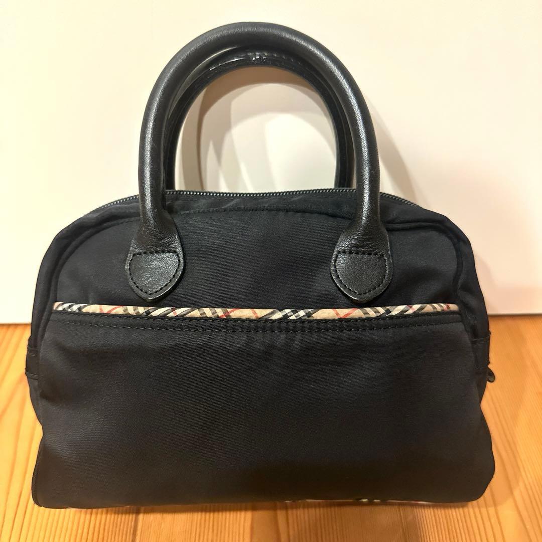 希少!BURBERRY GOLFバーバリー ノバチェック ミニボストン バッグ