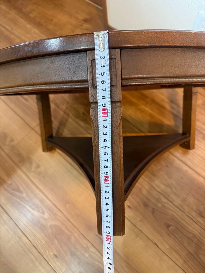 マルニ木工 地中海シリーズ サイドテーブル ラウンドテーブル　コーヒーテーブル