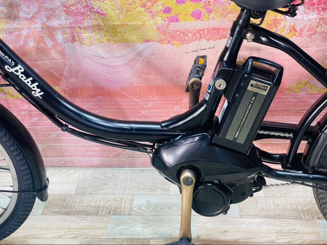 ZK3346 電動自転車 ヤマハ パスバビー 子供乗せ 20インチ 送料無料