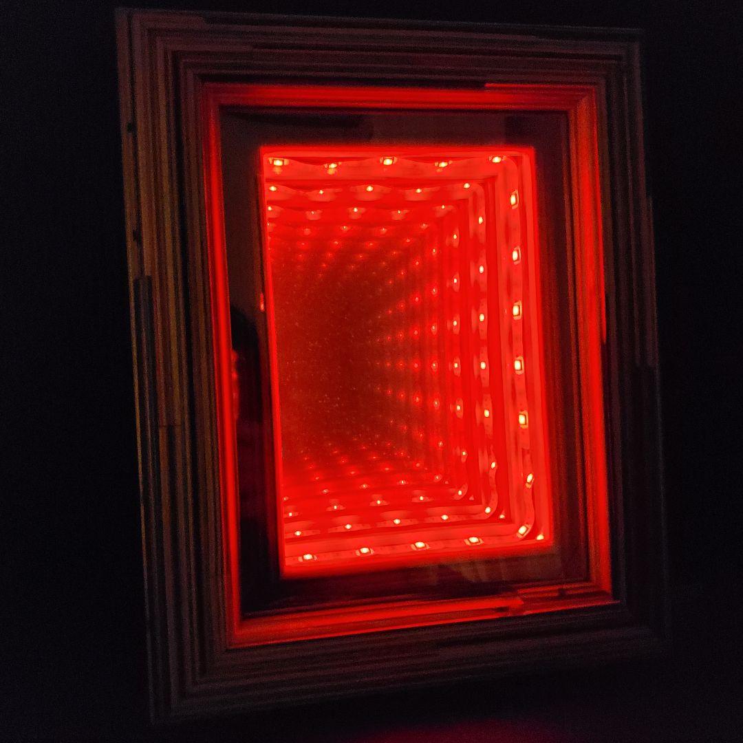 skateboard scrap LED アートフレーム