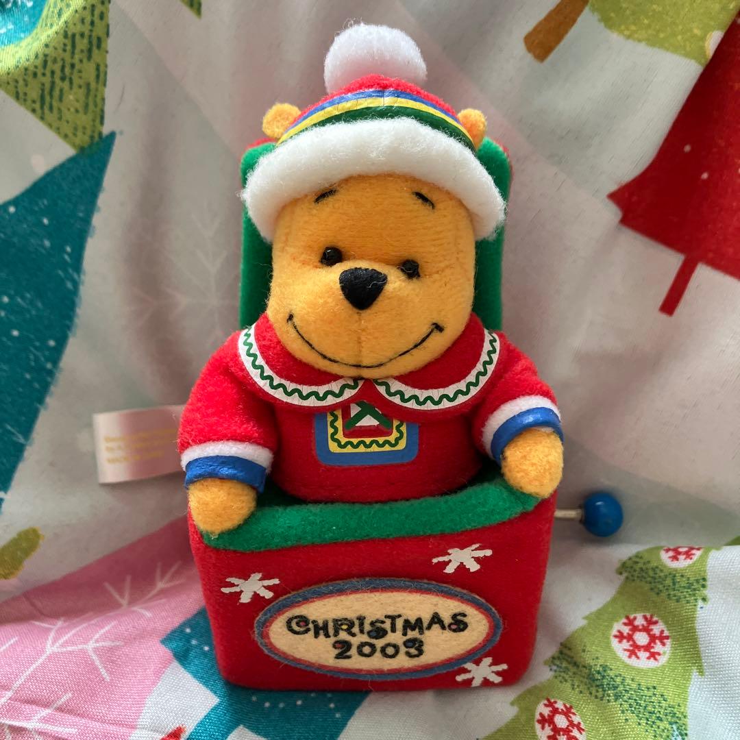 限定Disney オルゴールくまのプーさん クリスマス 2003 ジングルベル