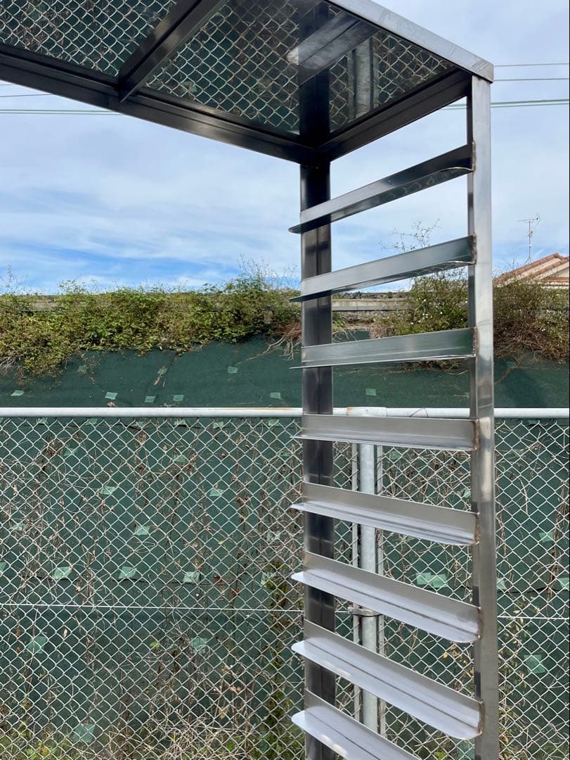 ステンレストンボラック　パンラック　トレーラック　キャスター付き　14枚