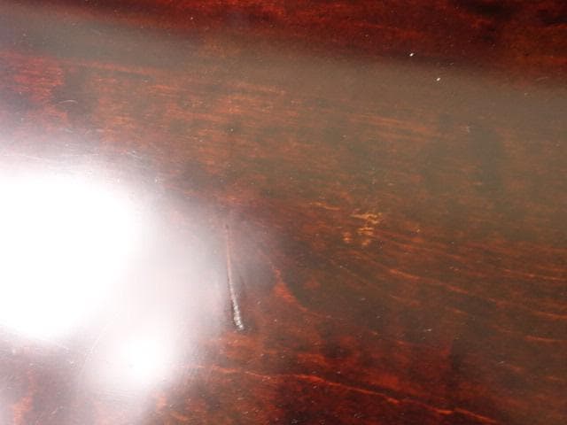 松本民芸家具　座ビューロー　ライティング　引手　座机　 再塗装済　ＵＳＥＤ