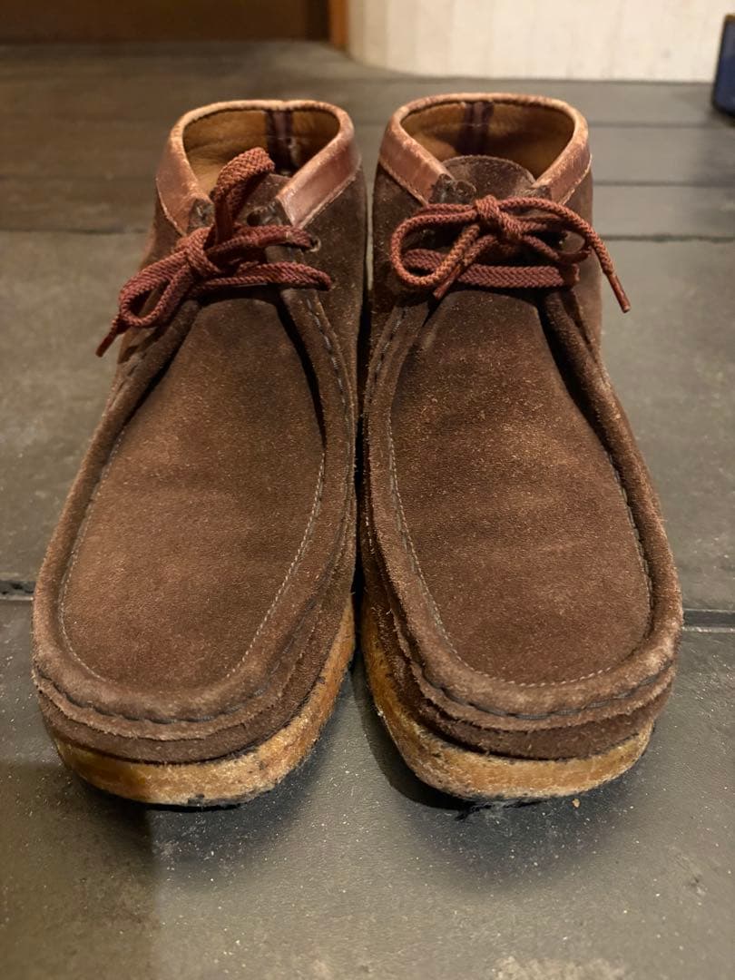 【希少 アイルランド製】クラークス ブラウン ワラビー 90s 7ハーフ