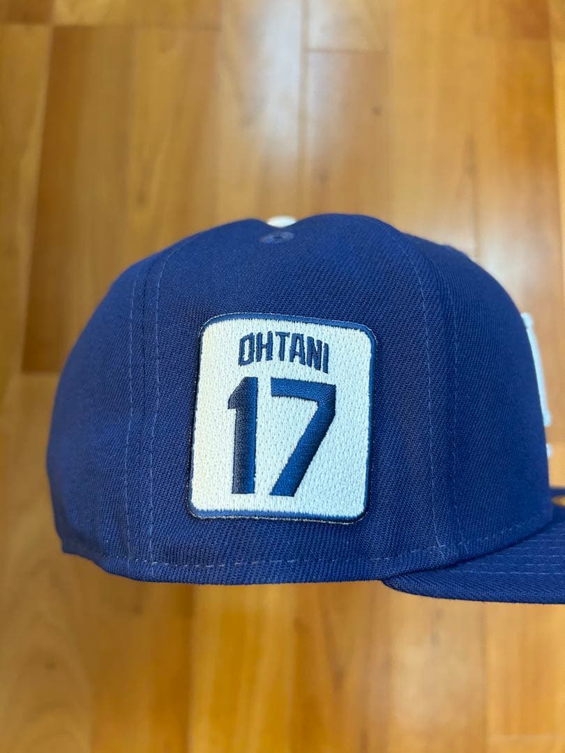 新品 ドジャース ニューエラ59FIFTYキャップOhtani 17パッチ