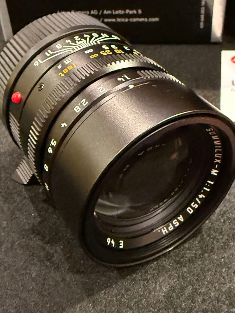 【極美品】LEICA SUMMILUX-M 50mm f/1.4 ASPH.