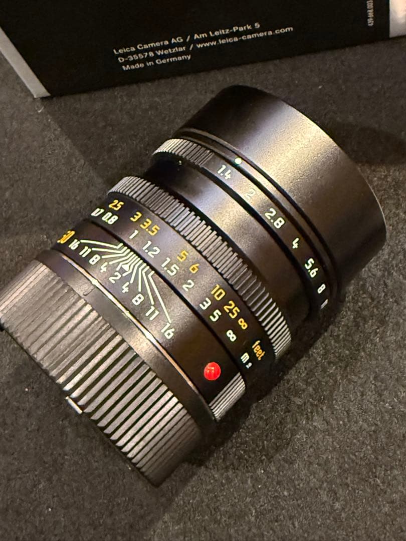 【極美品】LEICA SUMMILUX-M 50mm f/1.4 ASPH.