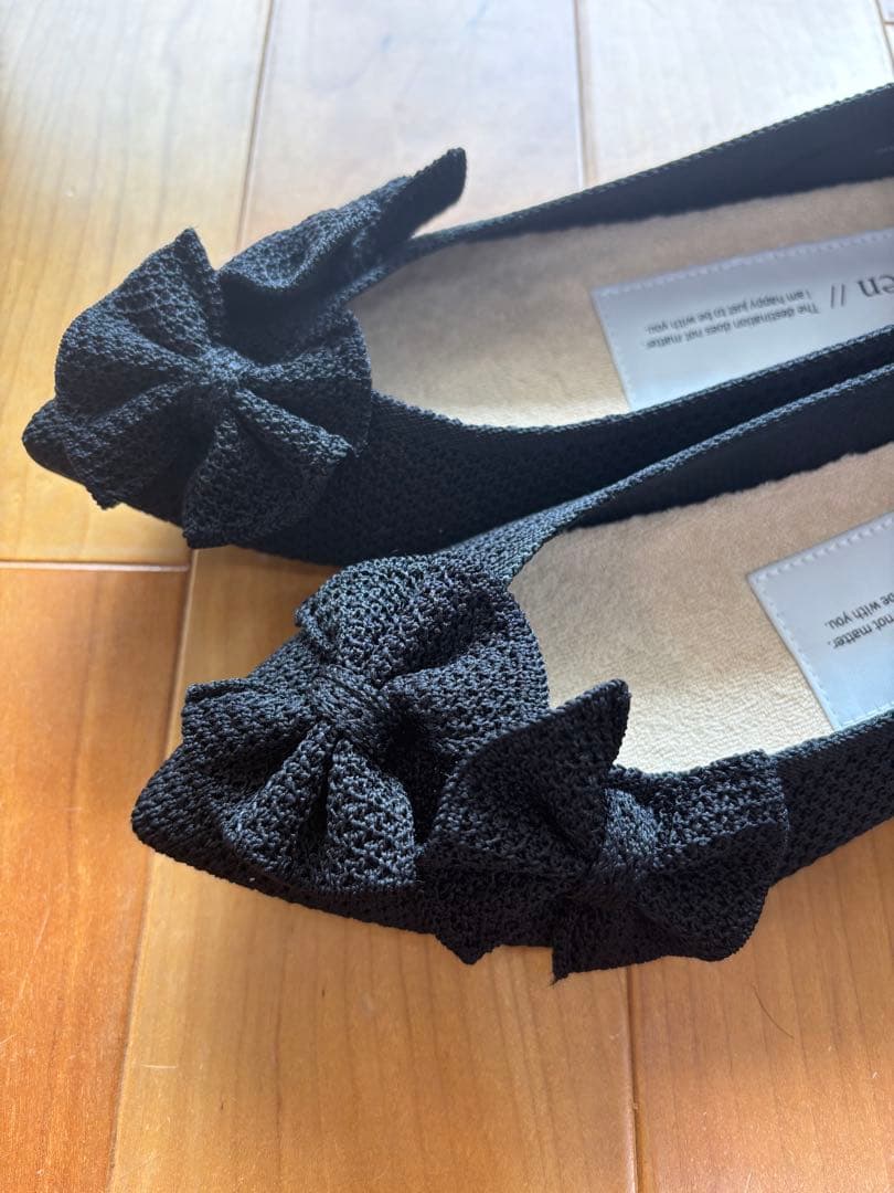 人気完売品☆新品未使用☆offen pointed-OPERNBALL 黒