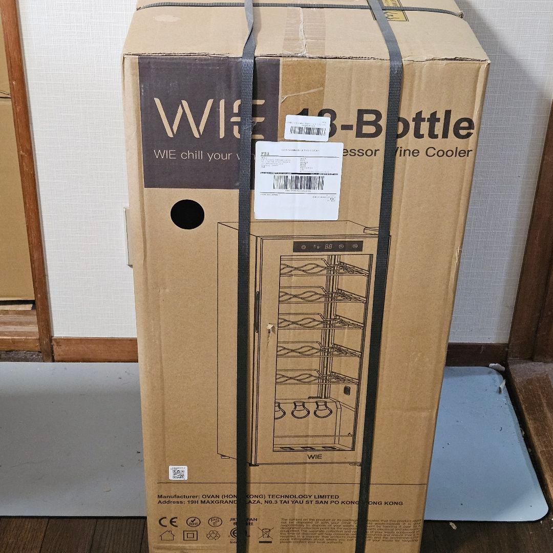 未使用新品 WIE ワインセラー 18本収納 省エネ コンプレッサー式