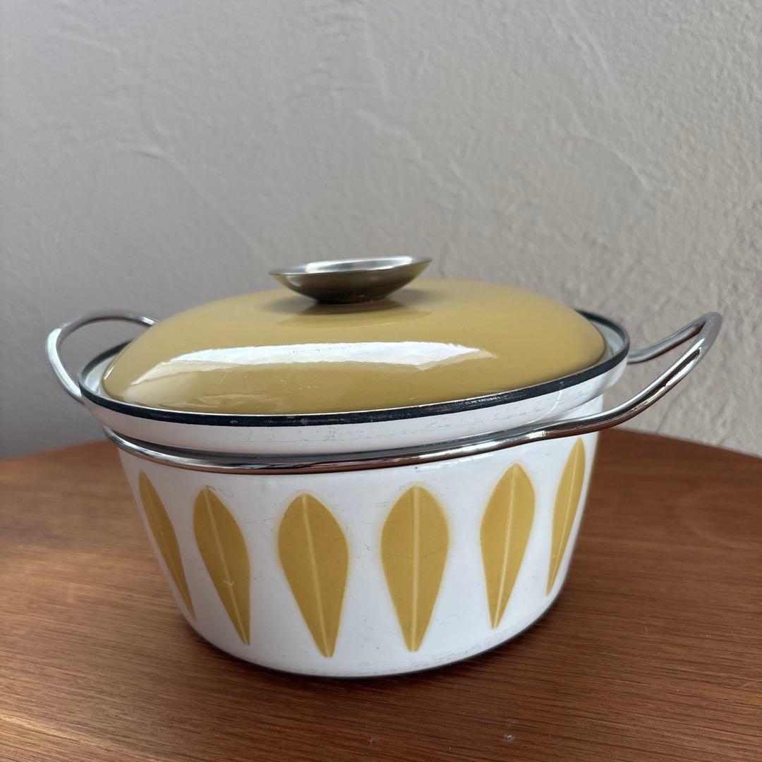 キャサリンホルム　cathrineholm ノルウェー　ホーロー両手鍋