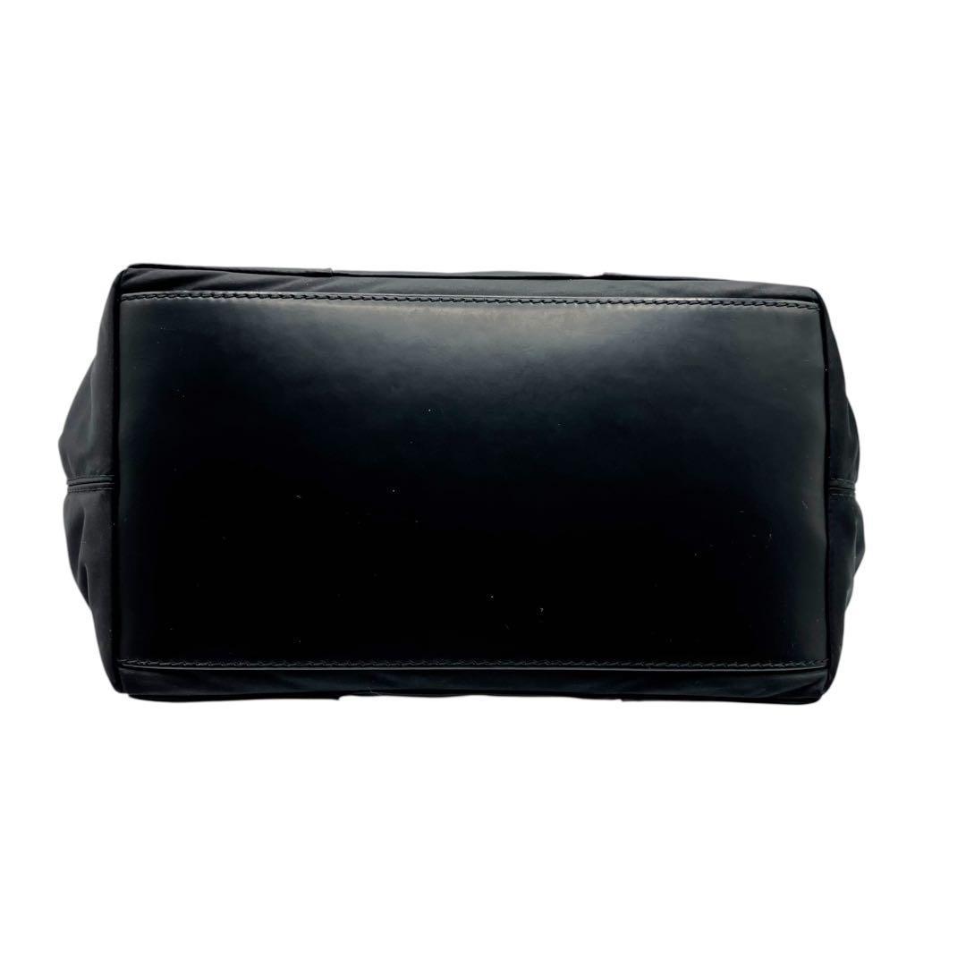 良品✨ バレンシアガ ネイビーカバスS ハンドバッグ ナイロン ブラック