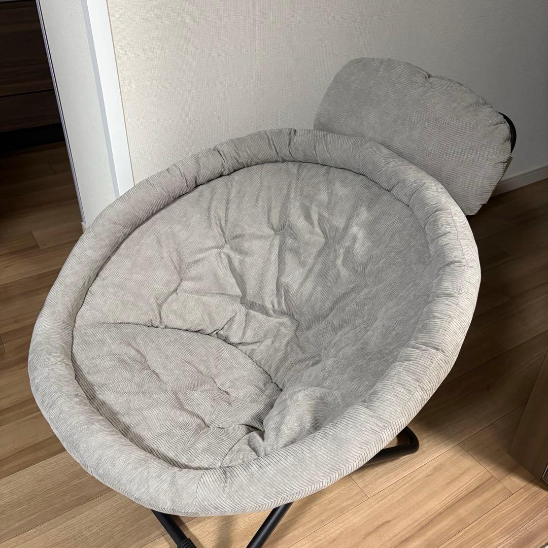 Comore Sun 2way フォールディングチェア（チャコールグレー）