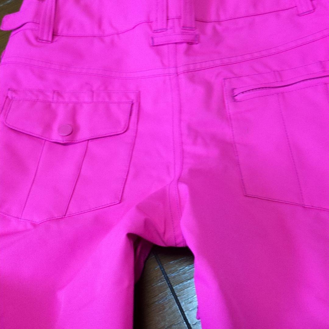 【美品】ROXY　スノボウェア　上下セット　Ｓ　総柄　　 ジオメトリック　ピンク