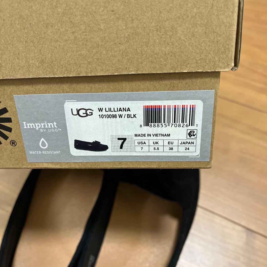 美品・UGG・リリアナ・黒　24㎝