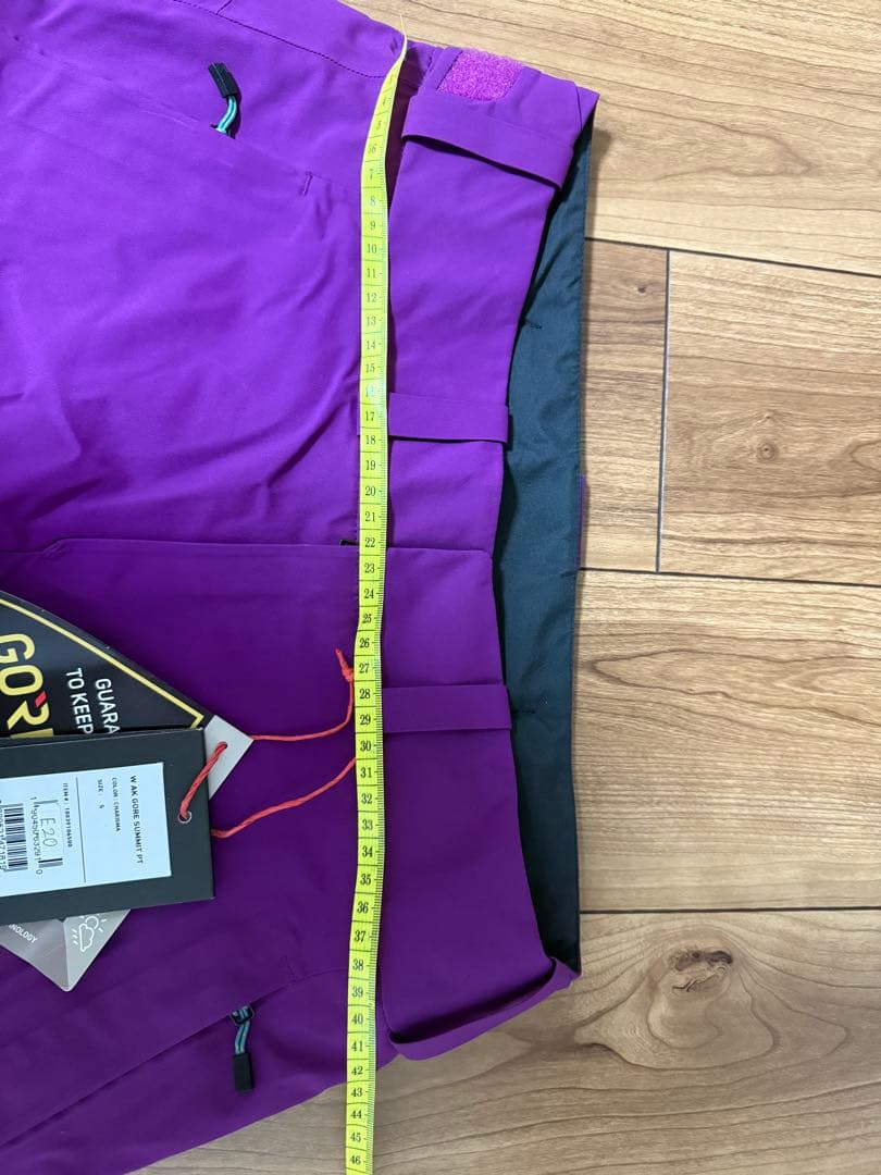 即購入OK GORE-TEX パープル スノーボードパンツ S サイズ