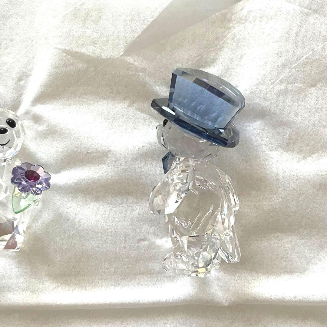 新品・未使用　SWAROVSKI スワロフスキー　クリスベア　2点セット
